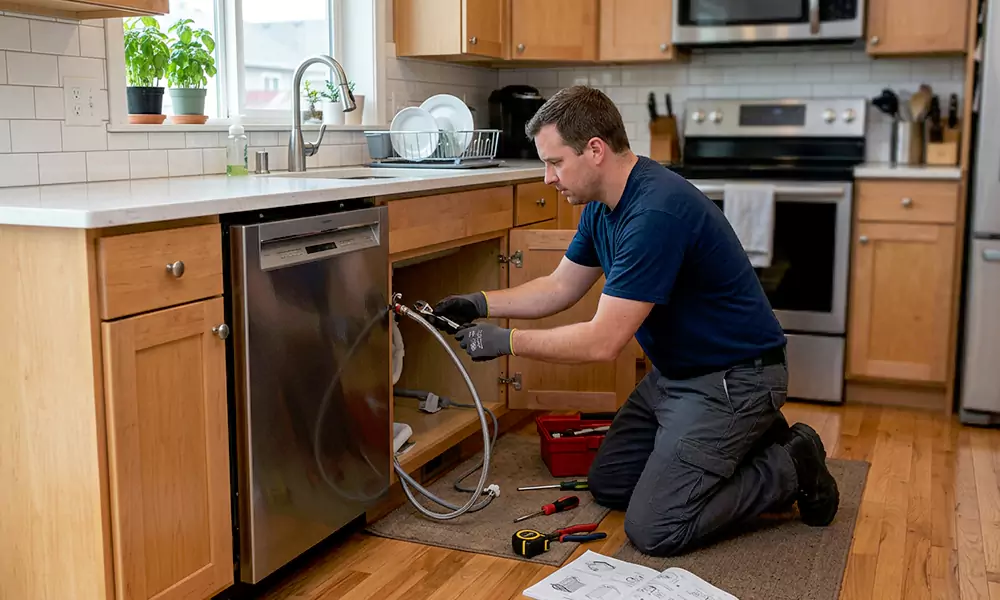 Dishwasher Installation in Clifton, NJ