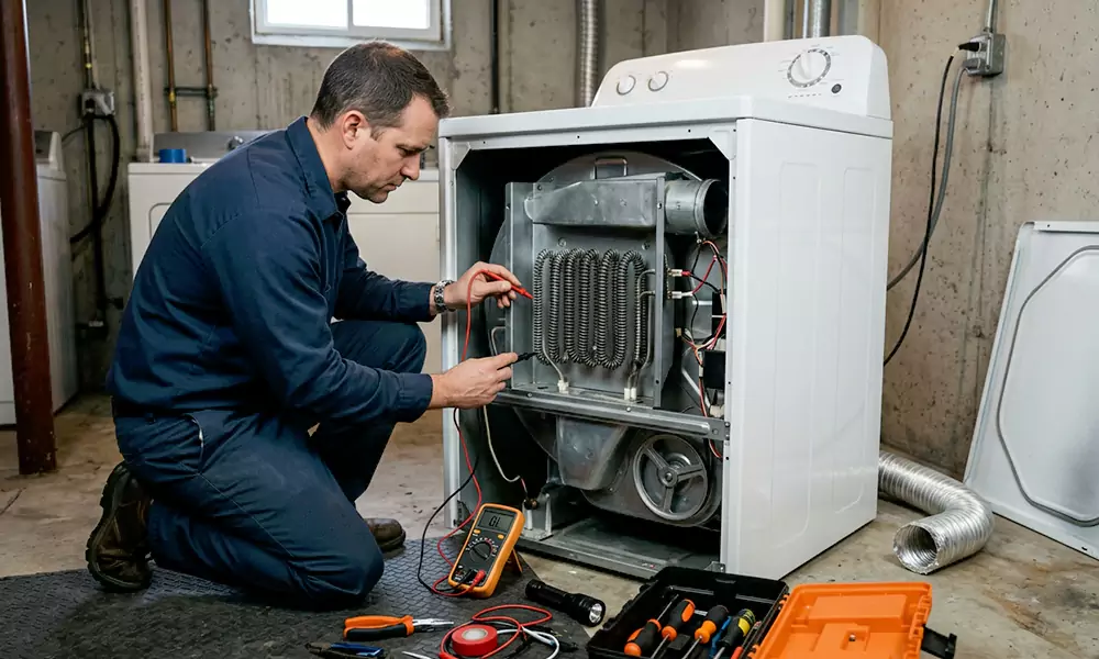 Dryer Not Heating Repair in Clifton, NJ