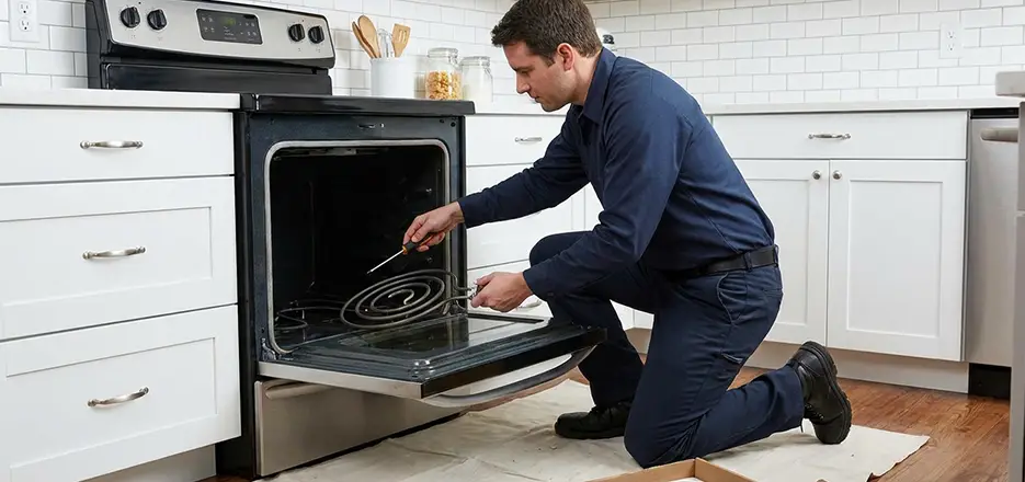 Oven Lower Heating Element Replacement in Clifton