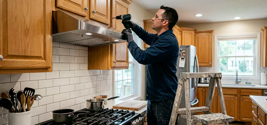 Wood Range Hood Installation Clifton